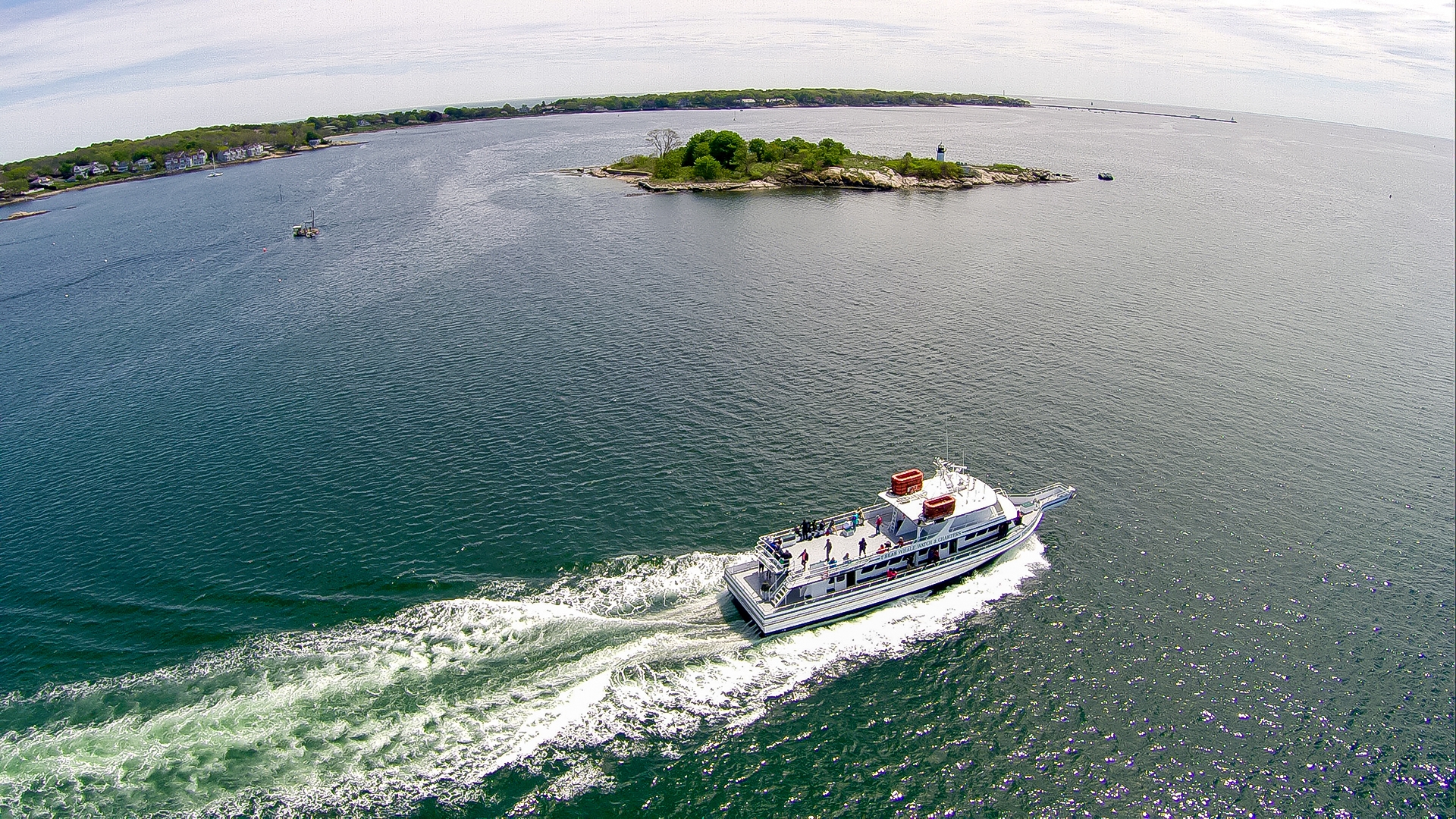 Privateer IV in Gloucester Harbor